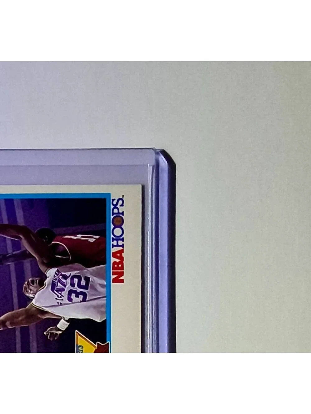 Michael Jordan Karl Malone 1991-92 NBA Hoops #306 Basketball Card Chicago Bulls